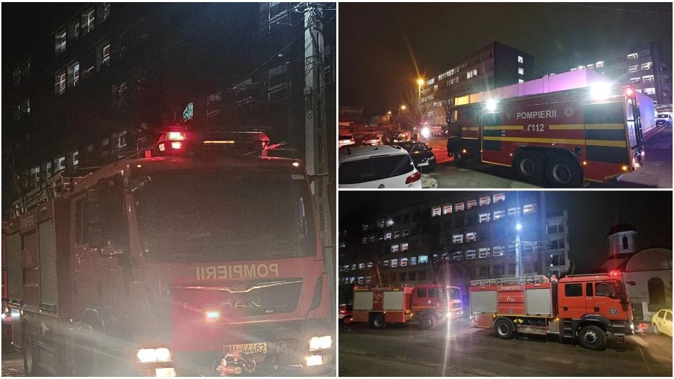 Alertă la Spitalul Municipal Roman, după ce un incendiu a izbucnit în subsolul clădirii. Pompierii au intervenit de urgență 