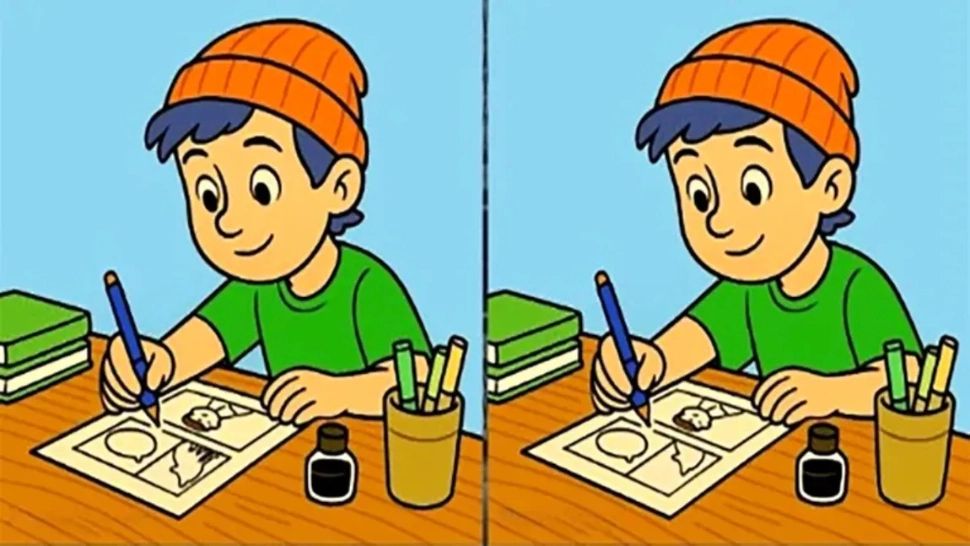 Test de inteligență: găsește cele trei diferențe în mai puțin de 10 secunde