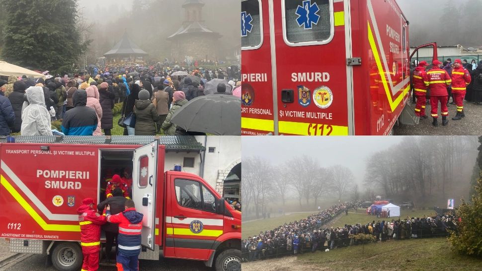 Mai mulți pelerini prezenți la canonizarea Părintelui Arseinie Boca, duși la spital. Recomandările autorităților pentru credincioși 