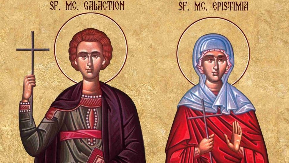 Sfinții zilei, 5 noiembrie. Povestea sfinților soți martiri Galaction și Epistimia, eroi ai credinței ortodoxe