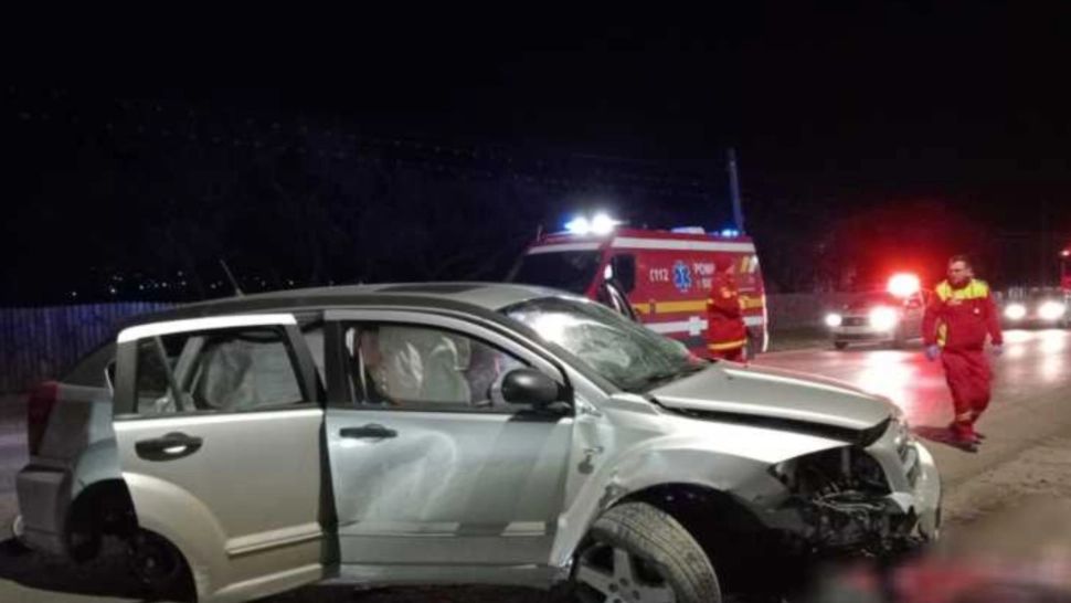 Accident grav în județul Botoșani. Cinci persoane au fost rănite 