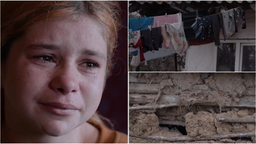 Sfâșietor, o fetiță plânge pentru că nu are rechizite și mâncare: ”Trebuie să merg la școală fără pachet” -VIDEO