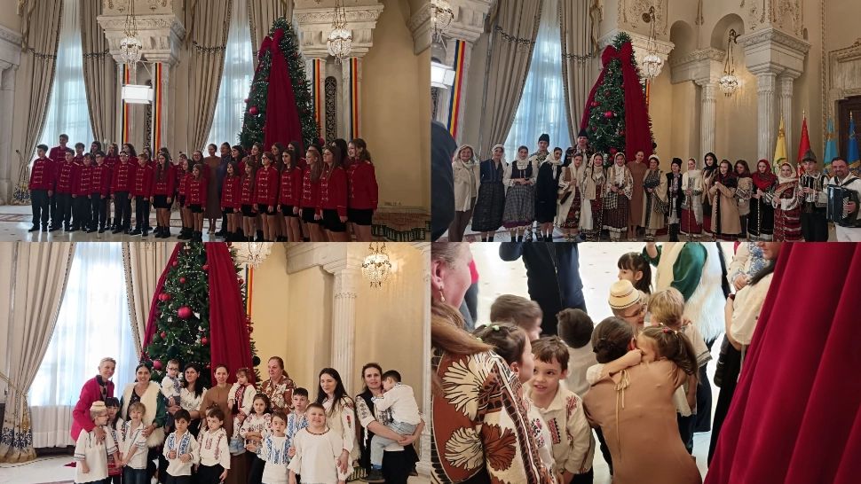 Mirabela Grădinaru, colindată la Palatul Cotroceni. Imagini inedite cu partenera de viață a președintelui Nicușor Dan -FOTO/VIDEO