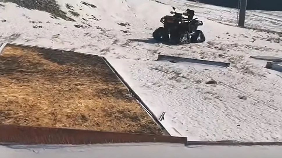 Viscolul face ravagii în România! Un cabinet medical a fost smuls din beton și spulberat de vânt