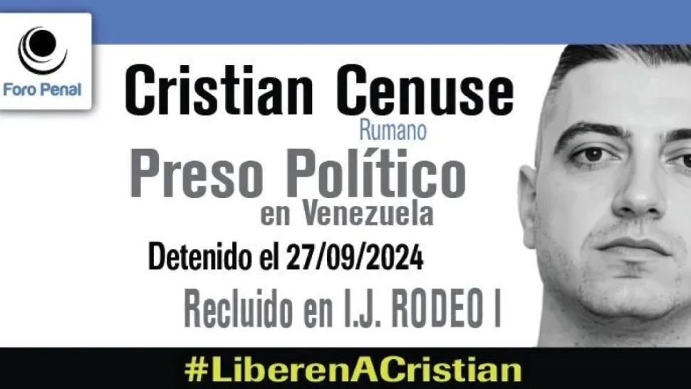 Românul deținut politic în Venezuela, ELIBERAT după căderea regimului Maduro. Bărbatul este liber după 10 luni de detenție
