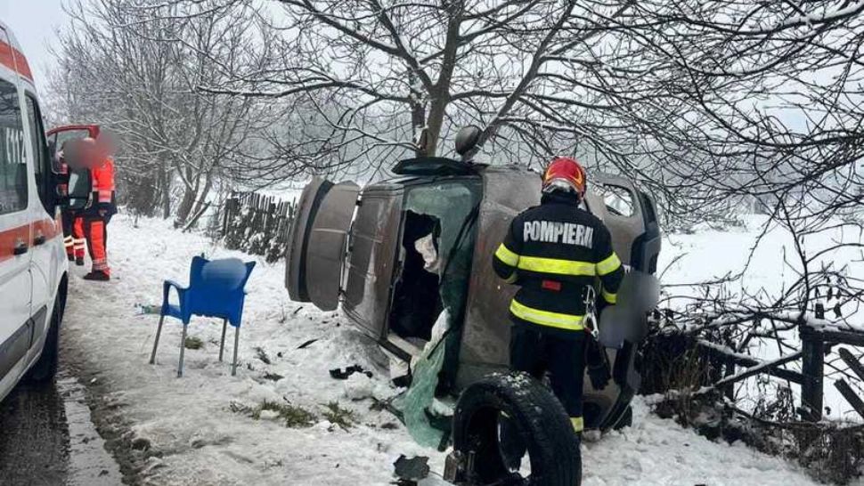 Accident rutier terifiant în Ajun de Bobotează: opt victime, inclusiv cinci copii după o coliziune între două mașini