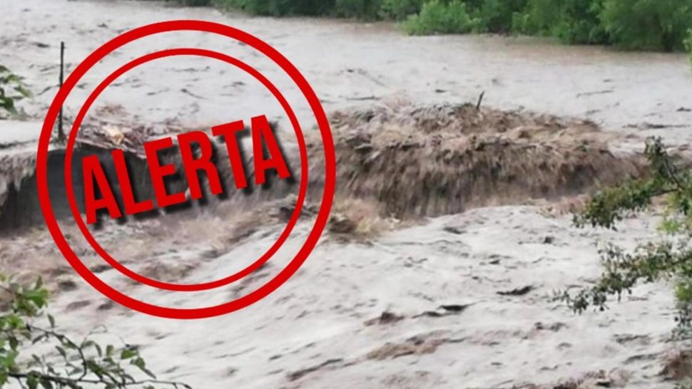 Alertă hidrologică. Cod portocaliu și Cod galben de viituri, pe râurile din opt județe 