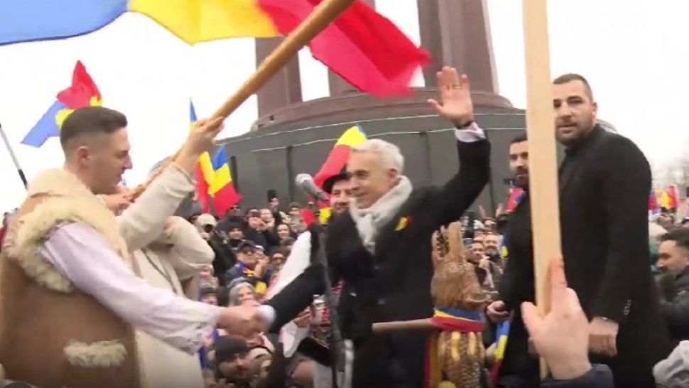 Tânărul suveranist, alături de Georgescu și de Mica Unire: „Astăzi se celebrează 167 de ani de la Unirea Principatelor”
