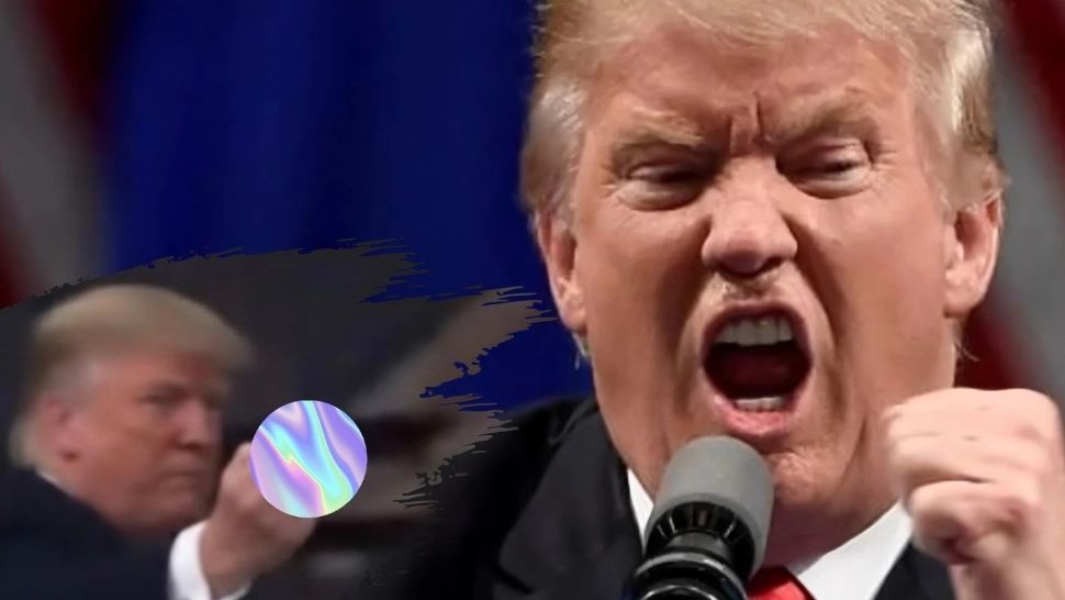 Donald Trump i-a arătat degetul mijlociu unui bărbat care l-a numit „protector al pedofililor” - VIDEO