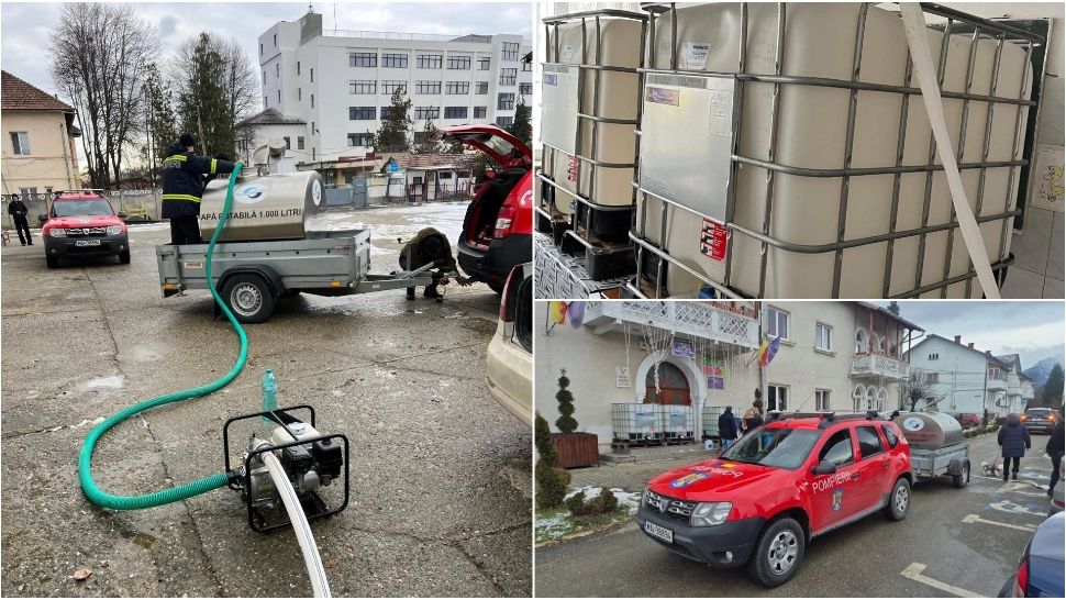 Patru localități din județul Brașov, fără apă potabilă în urma unui incident ecologic. DSU: Aproximativ 11.000 de consumatori sunt afectaţi