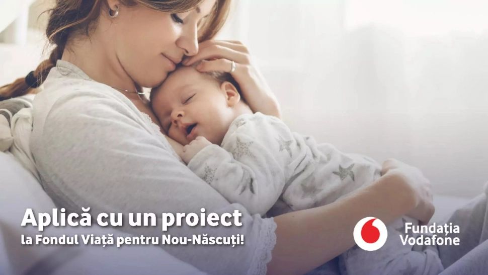 Fundația Vodafone investește încă 1,5 milioane de lei în dotarea unităților de neonatologie din România