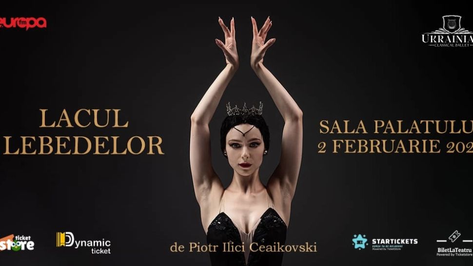 „LACUL LEBEDELOR” o aduce în premieră pe balerina GANNA MUROMTSEVA la Bucureşti, pe 2 februarie la Sala Palatului