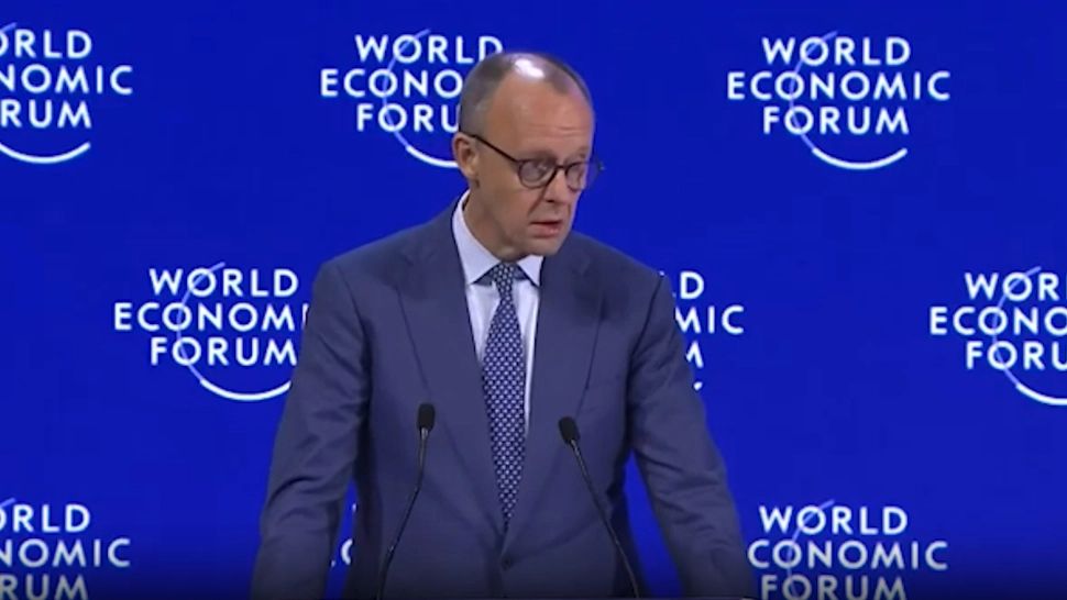 Alertă la Davos. Tentativă de sabotaj asupra avionului cancelarului german 