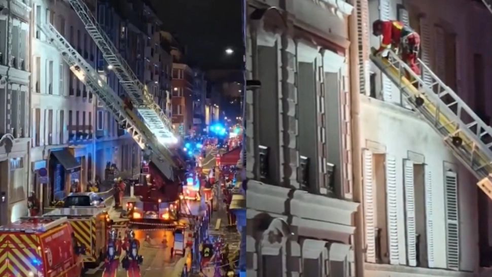 Momente de panică la Paris. 20 de persoane au fost rănite, după ce un apartament s-a prăbușit-VIDEO