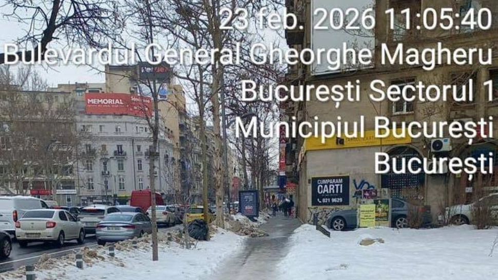 S-au dat AMENZI în București pentru necurățarea zăpezii de pe trotuare. Cum arată străzile?