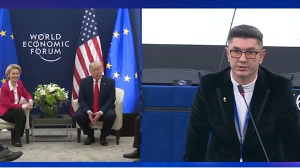 Microfonul lui Luis Lazarus, tăiat în PE în timpul unui discurs critic la adresa Comisiei Europene