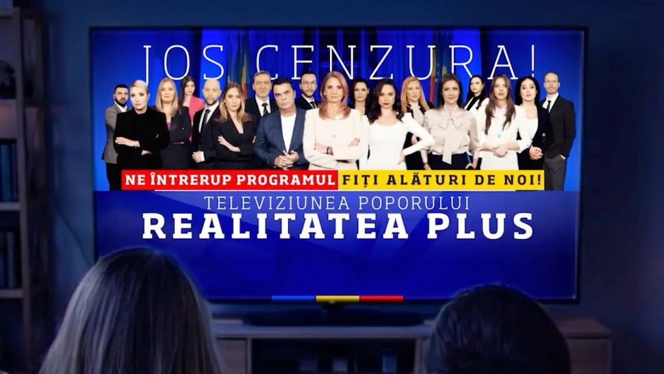Sancțiune dură de la CNA: Emisia Realitatea Plus este oprită la TV, dar are program special online | VIDEO