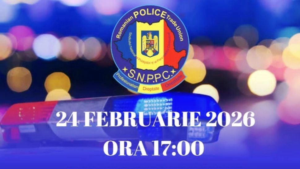 Polițiștii se revoltă: protest în Piața Victoriei față de modificarea vârstei de pensionare