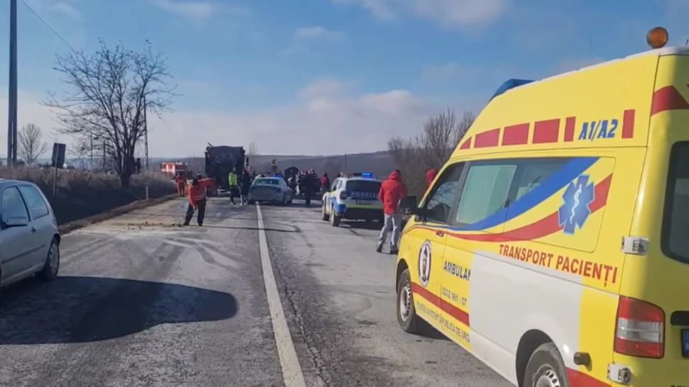 Accident tragic în județul Iași. Un bărbat și soția lui însărcinată au murit-VIDEO 