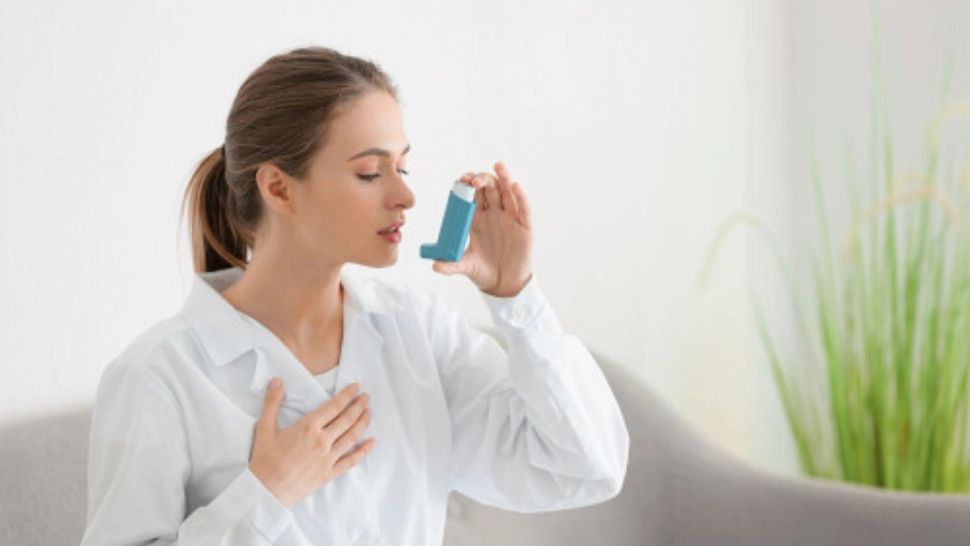 Contracția bruscă a căilor respiratorii