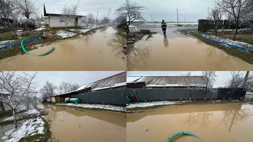  Alertă în județul Buzău. Risc de izolare a unor cătune în urma ploilor din ultimele ore - FOTO