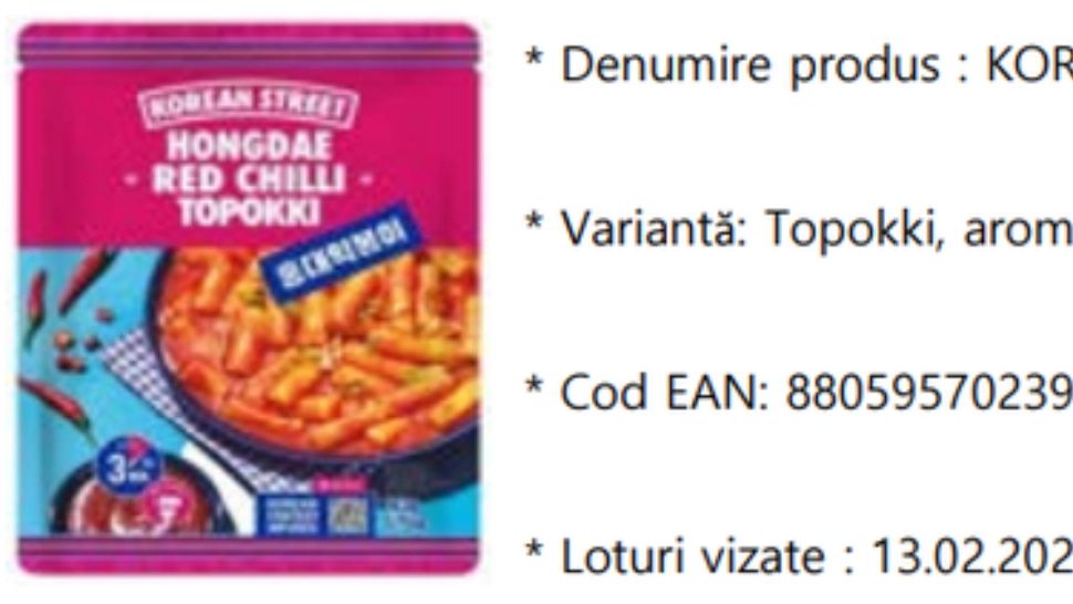 Alertă alimentară în București: produs retras din magazinele K-Food după depistarea bacteriei Bacillus cereus