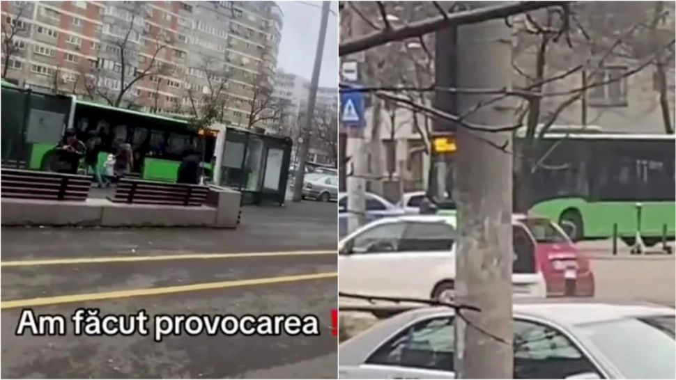  „Break an egg”, noua provocare virală care pune în pericol transportul public. Adolescenți din București aruncă ouă în autobuze pentru vizualizări - VIDEO
