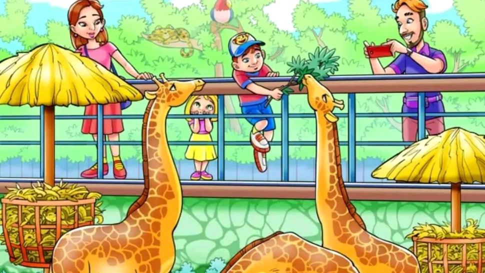 Testul IQ de marți! Doar cei mai inteligenți români vor găsi maimuța ascunsă 