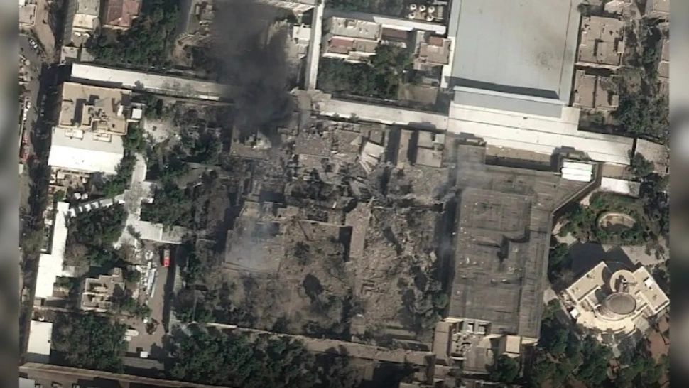 Palatul liderului de la Teheran a fost distrus în totalitate. Imagini din satelit care arată dezastrul