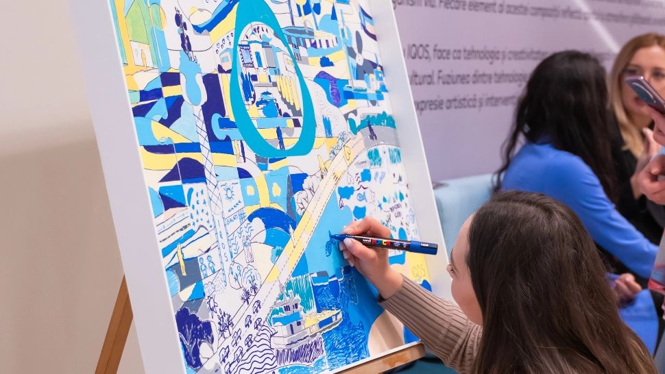 Un nou magazin IQOS s-a deschis la Galați. Arta intră în dialog cu orașul