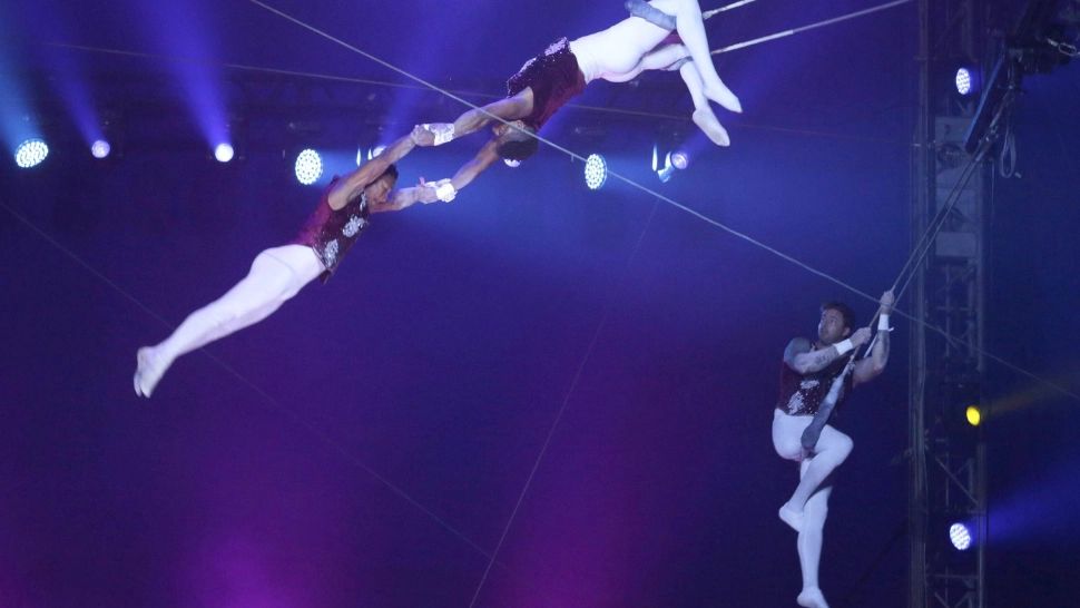 Accident teribil la un spectacol de circ în Craiova: un acrobat s-a prăbușit în timpul numărului. Bărbatul este în stare gravă