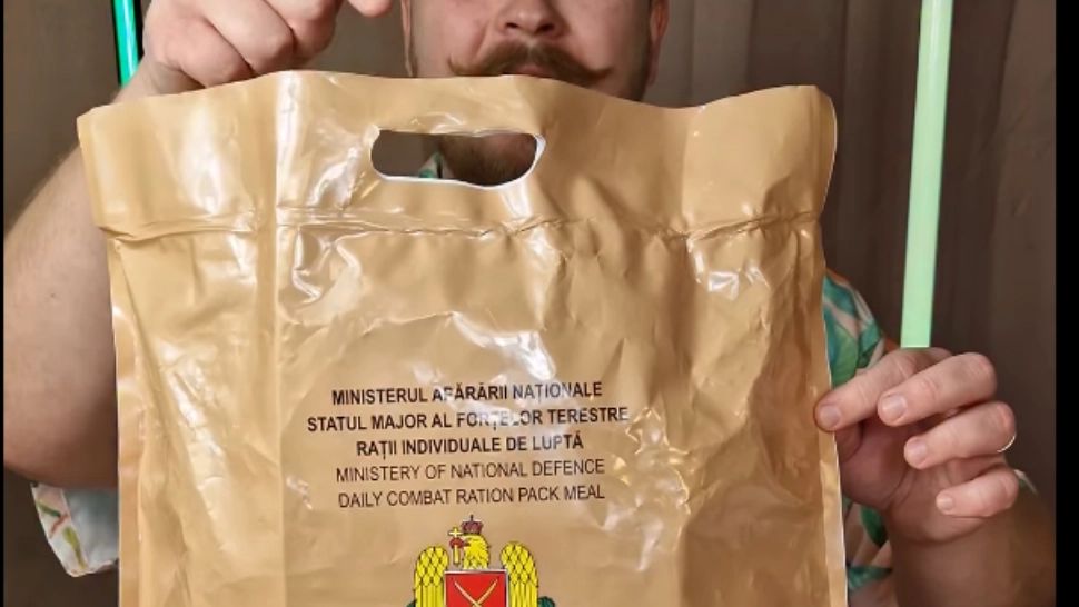 Ce crede un rus despre rația zilnică a Armatei Române. „Cred că un soldat ar spune mulțumesc” - VIDEO