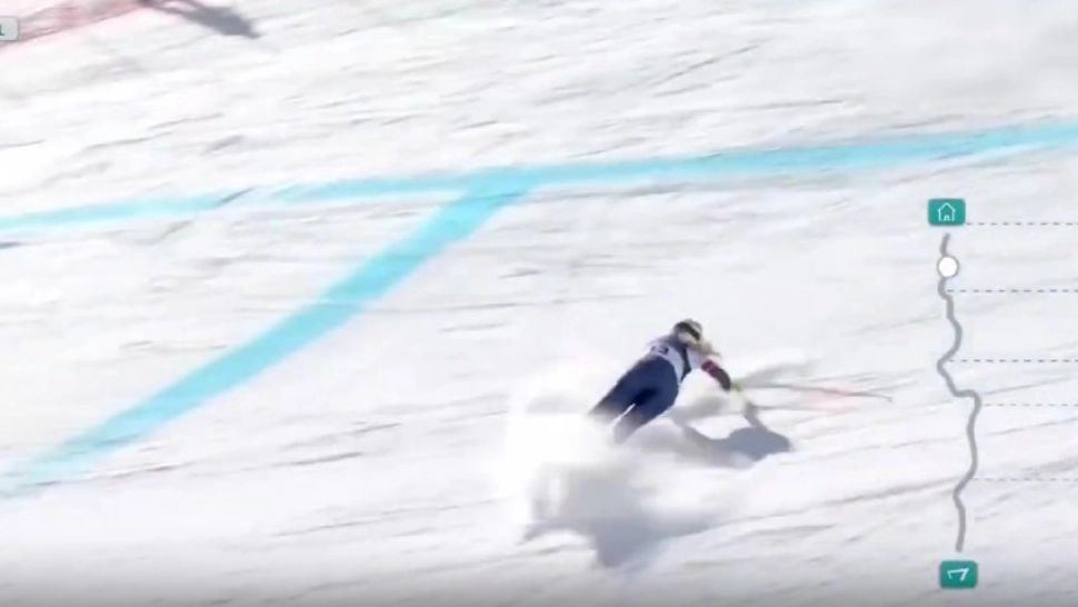 Sportivă luată cu elicopterul de la Jocurile Olimpice. Imaginile cu momentul accidentării schioarei Lindsey Vonn