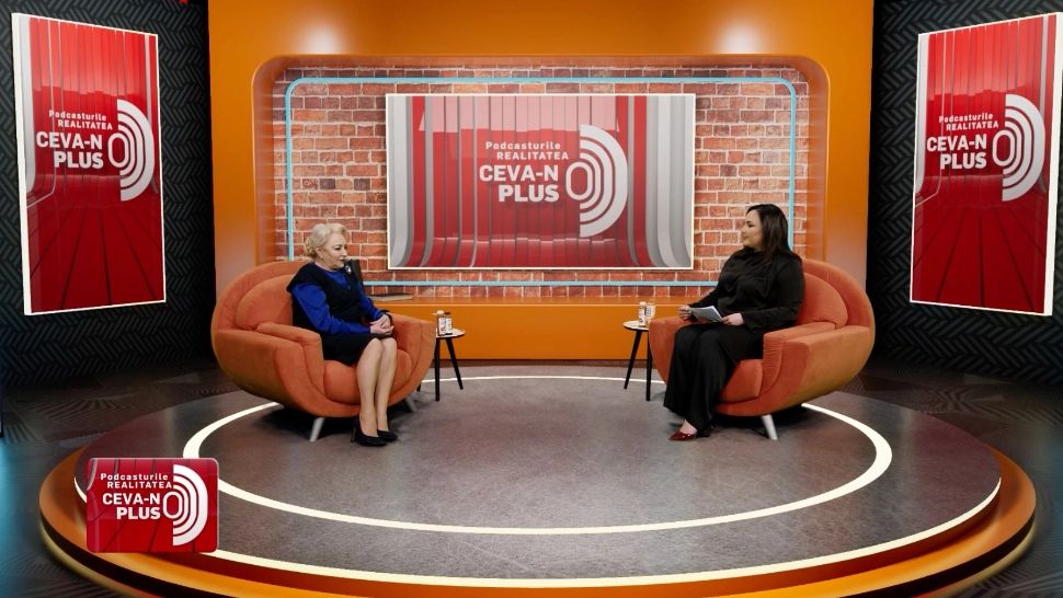 Podcasturile REALITATEA – Ceva-n PLUS. Viorica Dăncilă vorbește, în premieră, despre unul dintre cele mai sensibile momente din viața sa - VIDEO