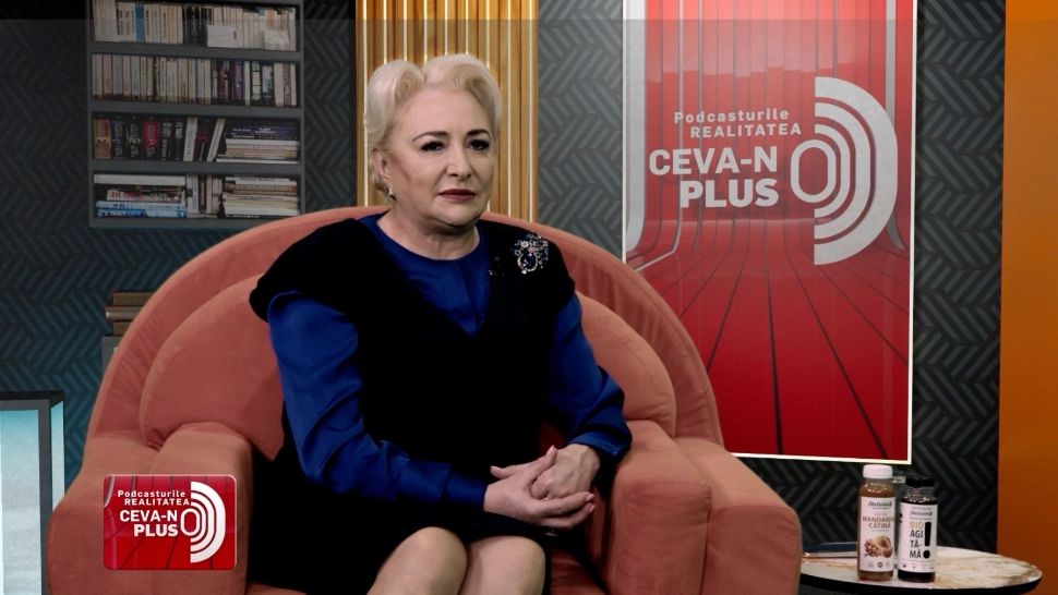 Podcasturile REALITATEA - Ceva-n PLUS. Viorica Dăncilă, dezvăluiri în premieră  la Realitatea PLUS - VIDEO