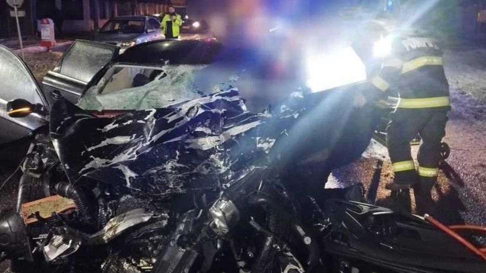 Tragedie pe DN2A, în Ialomița: două persoane și-au pierdut viața, un copil a fost resuscitat după accidentul grav