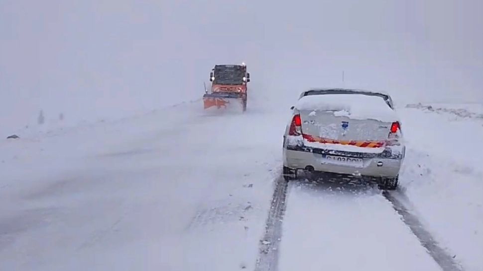 Cod GALBEN de viscol în peste jumătate din țară. Temperaturi scăzute, vreme extremă în mai multe județe