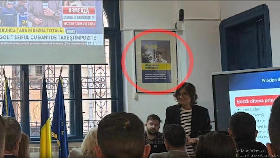 Dovada că manipulările grosolane de la televiziunea fugarului Ghiță au gir de la nivel înalt. O realizatoare România TV face training de comunicare la PNL – FOTO