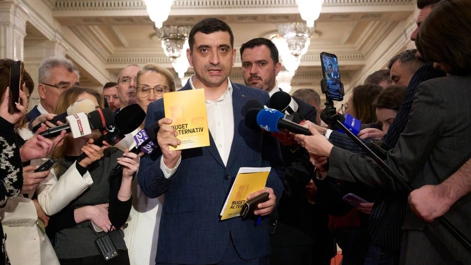 George Simion, președintele AUR: „AUR votează în interesul românilor!”