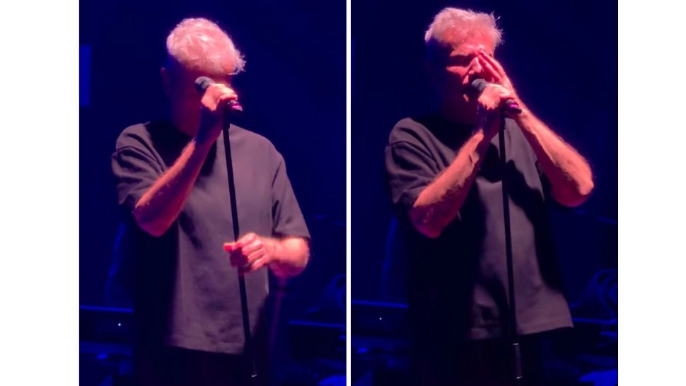 Dan Bittman, în lacrimi la primul concert Holograf de după moartea lui Mugurel Vrabete - VIDEO