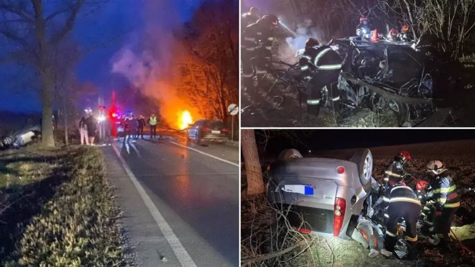 Tragedie pe DN 15D, în Neamț: doi șoferi morți în ziua aniversării. Accident cumplit cu 4 victime și un bebeluș rănit grav