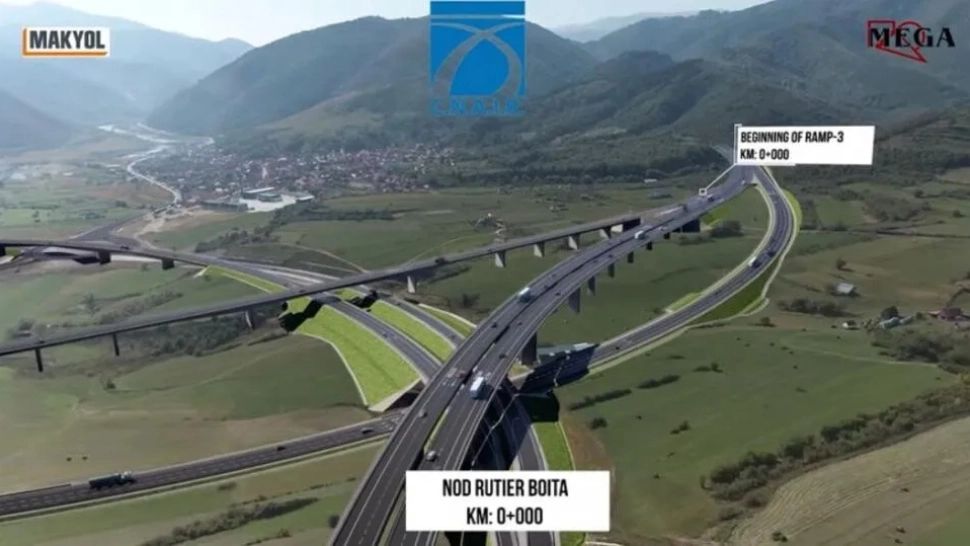 „Minunea” de pe Valea Oltului prinde contur: Mega nodul rutier pe trei niveluri care unește A1 și A13