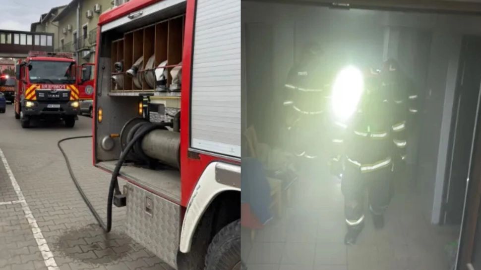 Incendiu într-un hotel din Câmpia Turzii. Șapte persoane s-au autoevacuat