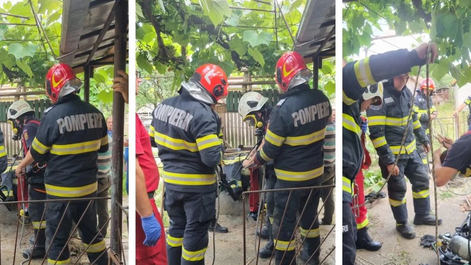 Sfârșit cumplit pentru un bărbat din Argeș: a fost scos fără viață dintr-o fântână