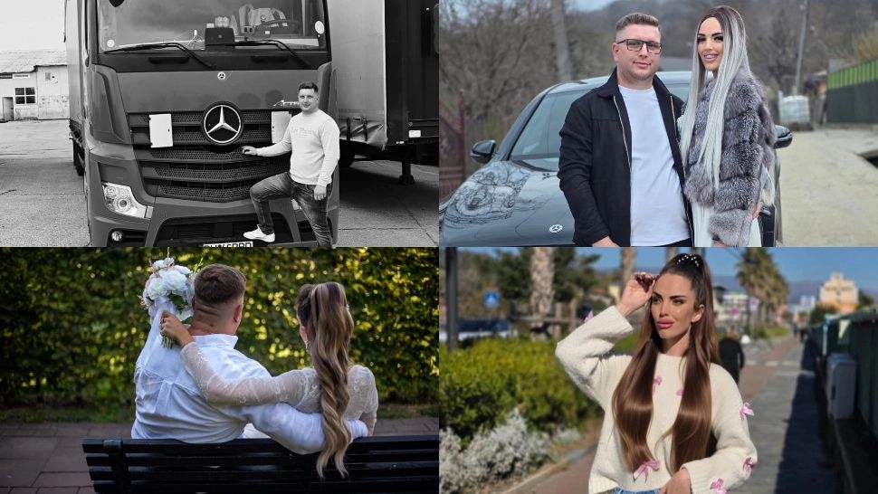 Ei sunt cei doi soți care au murit în accidentul din Spania. Ionuț și Mădălina au fost găsiți carbonizați în cabina TIR-ului 