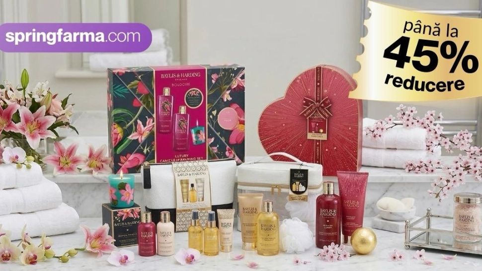 Baylis & Harding - răsfăț perfect pentru luna femeii