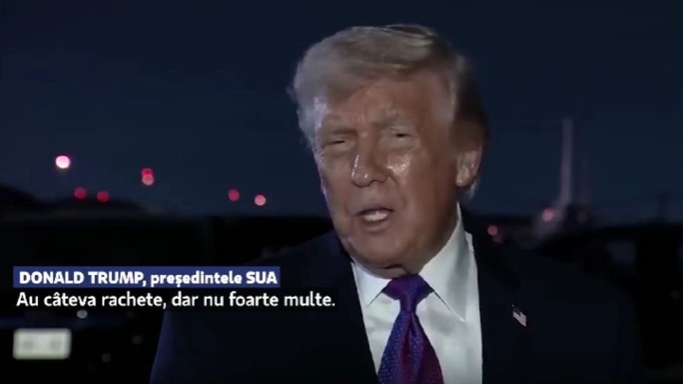 Donald Trump: „Iranienii sunt la capătul puterilor!”