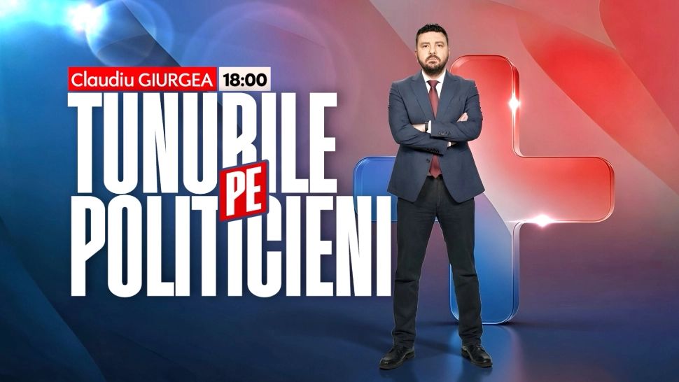 Analiza momentului, cu Claudiu Giurgea! De la ora 18:00 – Tunurile pe Politicieni, la Realitatea PLUS