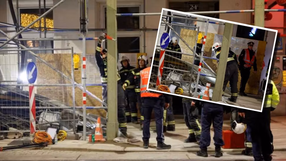 Tragedie în centrul istoric din Viena. Patru persoane au murit după prăbuşirea unor schele -FOTO
