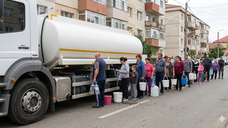 Criza apei din Curtea de Argeș se agravează: după 6 luni fără apă potabilă, locuitorii rămân complet fără apă în weekend
